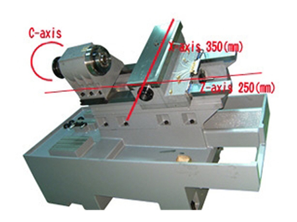 HCS-25 Swiss type CNC lathe (Single spindle)