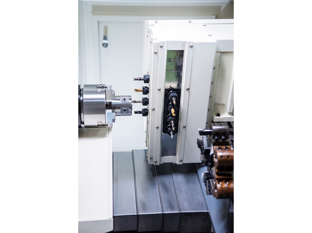 HCS-25 Swiss type CNC lathe (Single spindle)