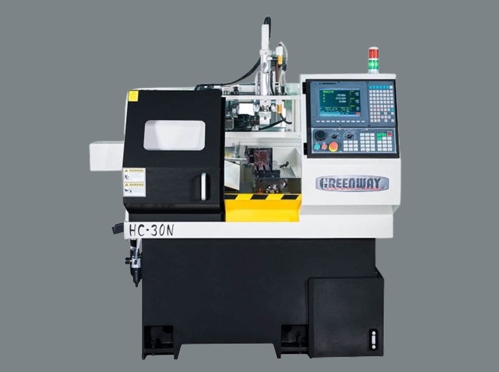 HC-30N U-type CNC lathe with Vibration bowl feeding system